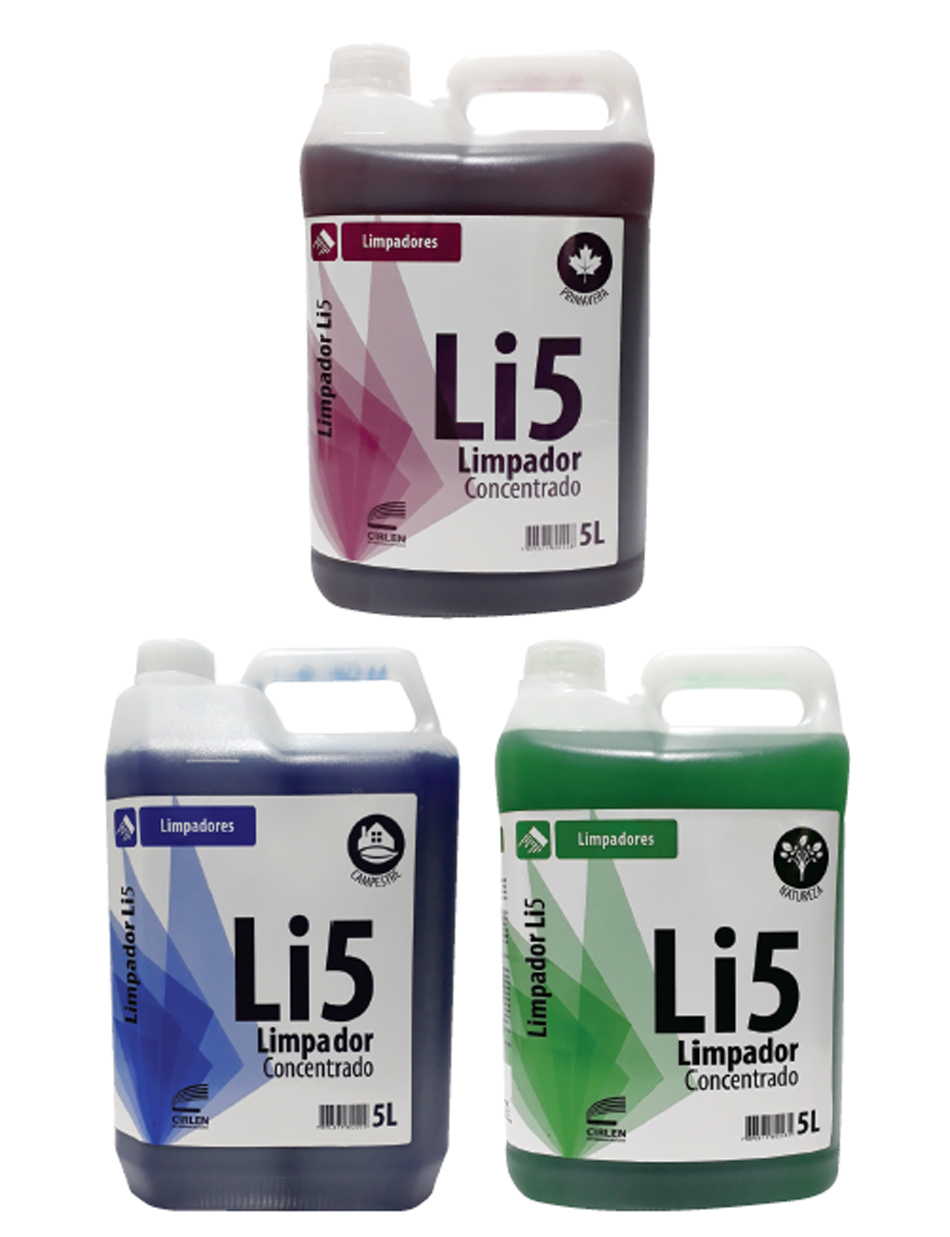 Li5 – Limpador Concentrado – 5 Litros