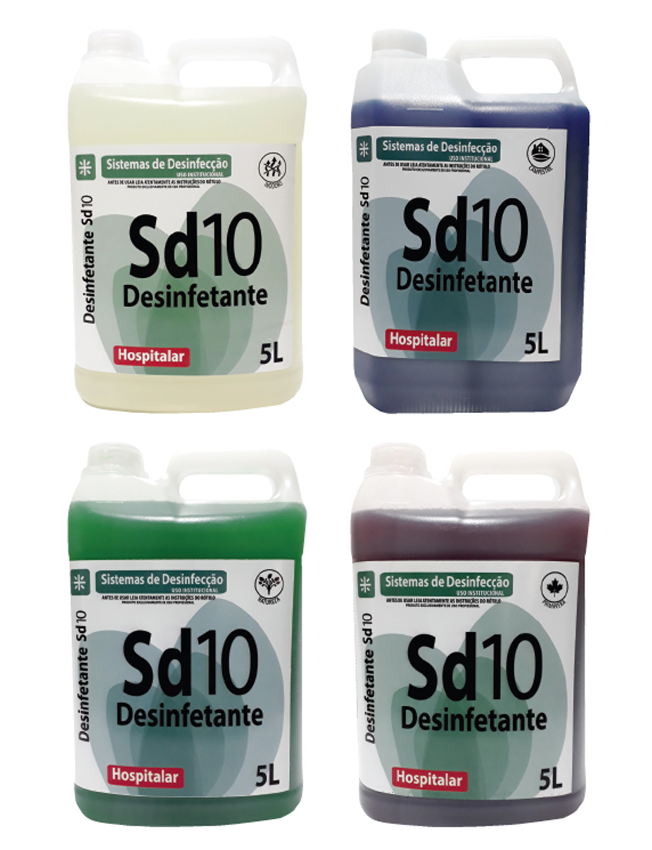 Sd10 | Desinfetante Hospitalar – 5 Litros