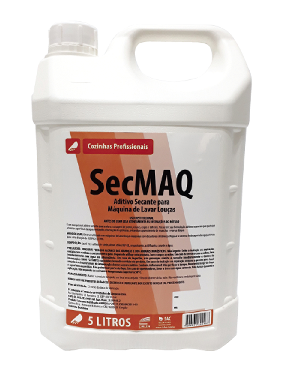 SecMAQ – Aditivo Secante para Máquina de Lavar Louças